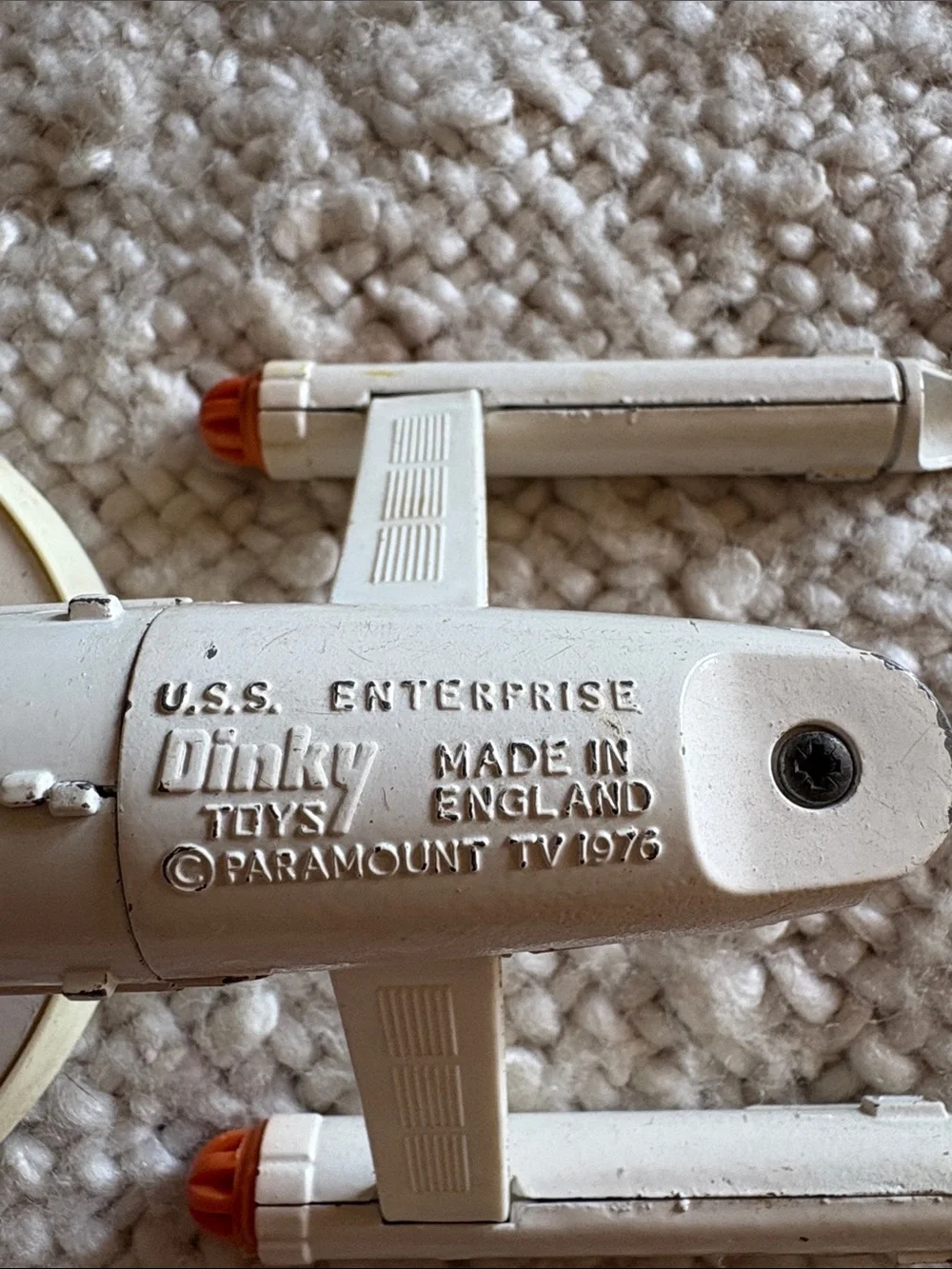 Vintage 1976 Dinky Toys #358 Star Trek U.S.S. Enterprise NCC-1701 - Diecast